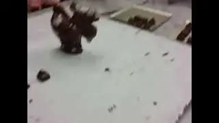 Naissance d'une vache en chocolat