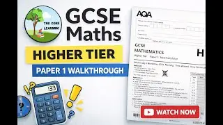 GCSE Maths Higher &ndash; November 2024 Paper 1 (Non-Calculator) | FULL Walkthrough