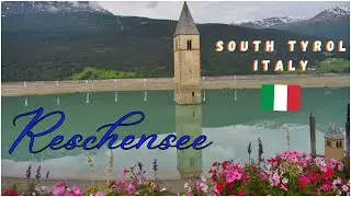 Lago di Resia- Reschensee 🏞️ & an Alpine town- Merano 🗻 - South Tyrol, Italy 🇮🇹