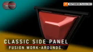 Motorcycle Side Panel | Drafting From 3D Sketch Profiles | Surface Modeling