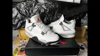 2016 White Cement Jordan 4 Restoration