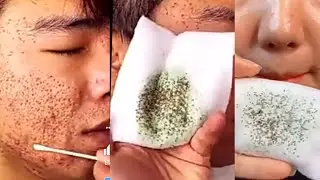 Green tea clean face oil control solid mask #Skincare