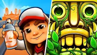 Subway surfers: World tour VS Temple run 2 Gameplay 