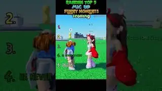 Топ-5 смешных моментов с поднятым микрофоном 🤣 #roblox #смешныемоменты