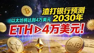 【ETH涨到4万】渣打银行预测：以太坊到2030年价格将达到4万美元 #ETH=4万美元