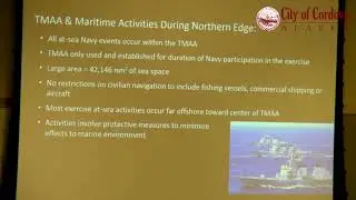 2019 Northern Edge Exercise Presentation and Q&A Cordova, AK