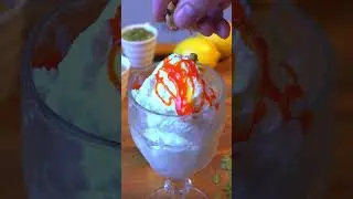 Luxury Dessert in 60 Seconds (No Cooking)  Vanilla ice cream + honey + ZAFF Aroma Powder