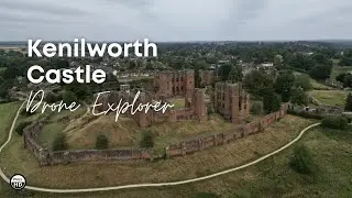 Kenilworth Castle Ruins: Stunning Drone Footage of Warwickshire's Historic Gem | Drone Explorer UK