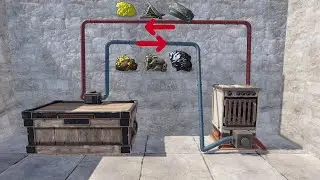 Como fazer automação e fornalhas elétrica eficiente e facil PT-1 - RUST PT-BR