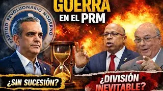 El PRM no está dividido… pero está en guerra.