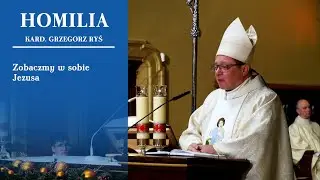 Kard. Grzegorz Ryś w krakowskich Łagiewnikach w Boże Narodzenie: Zobaczmy w sobie Jezusa