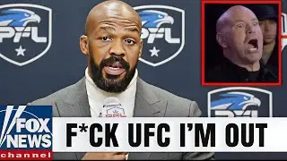 Dana White RAGES as Jon Jones Signs With PFL! 'I'M JOINING PFL!