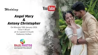 Wedding Angel Mary & Antony Christopher