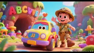 Toy Car ABC Adventure with JJ 🚗🔤 Learn ABCs | Nursery Rhymes & Kids Songs for Children