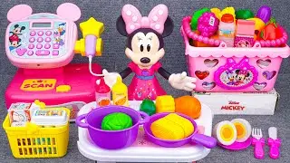Satisfying with Unboxing Minnie Mouse Kitchen Cooking Collection | Review Toys ASMR