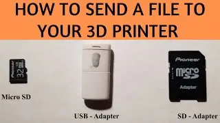 How to send a file (GCode) to your 3D Printer - Easy Tutorial - STEP BY STEP