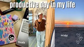 my busy day at UCSB
