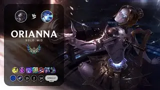 Orianna Mid vs Xerath - EUW Challenger Patch 13.1