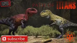 ITS A HOSTILE LIFE Path of Titans #Dino #gaming #viral