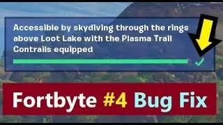 Fortbyte 4 rings not showing up BUG FIX | How to fix Fortbyte Ring bugs | How to collect fortbyte 4