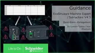 EcoStruxure Machine Expert / SoMachine &mdash; как создать базовое управление тревогами для визуализаций