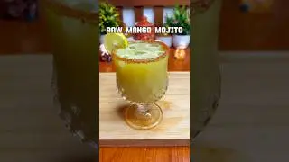 Raw Mango Mojito Recipe #shorts #mojito #mangomojito #recipe #summer #summerdrink