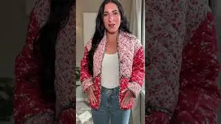 The perfect wardrobe staple for fall &hearts;️ #quiltedjacket #falljacket #fallstyle #falloutfits