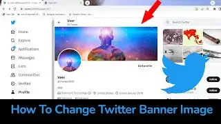 How To Change Twitter Banner Image? // Blue Sky