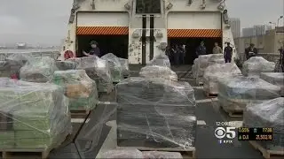 Coast Guard Cutter Involved In Massive Cocaine Bust Returns To Alameda