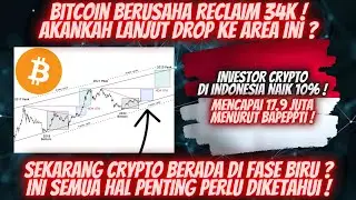 BITCOIN BISA DROP KE MAJOR SUPPORT INI DALAM WAKTU DEKAT ? PATTERN PENTING YANG HARUS DIPERHATIKAN !