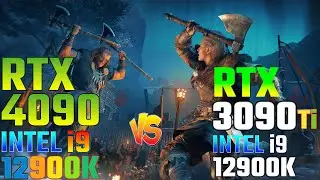 NVIDIA RTX 3090 Ti vs RTX 4090 Assassin's Creed Valhalla Benchmark