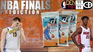 NBA Finals Prediction | 2022-23 Donruss Basketball Value Packs Can Trading Cards Predict the Future?