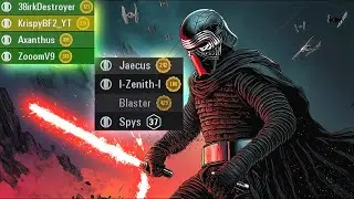 Competitive 4v4 KYLO IS SO FRUSTRATING TO PLAY | HvV #1278 | Star Wars Battlefront 2