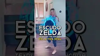 EL ESCUDO DE ZELDA: TEARS OF THE KINGDOM EN LA VIDA REAL #ZeldaTearsOfTheKingdom #TheLegendOfZelda