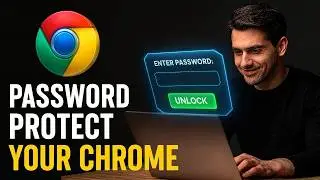 How to set password on google chrome | Chrome browser par password kaise lagaye