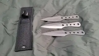 Perfect point throwing knives 3 piece 