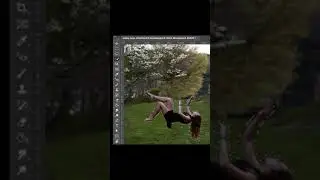 Easily move body part with puppet warp in photoshop #photoshoptutorial #shorts360p