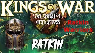 Kings of War Ratkin Warriors sprue look see