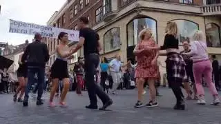Flash mob Copenhagen rueda de casino