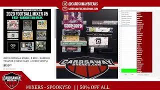 CardsawayBreaks Live 50 % OFF - SPOOKY50  | October 27th, 2021