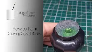 How to Paint: glowing crystal bases