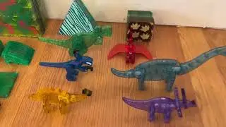 The BEST   MAGNA TILES Dino World XL 50 Piece Set Review