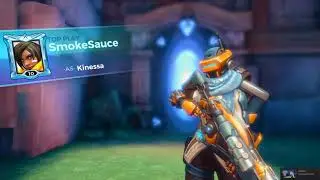 Paladins - Crazy Kinessa Quadra Kill Top Play by SmokeSauce