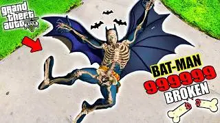 GTA 5: Breaking EVERY BONE As BATMAN In GTA V ! | Upgrading to ULTIMATE BATMAN! ( GTA 5 mods )