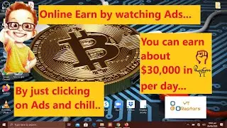 Online Earn - Earn by just clicking on  different Ads | YT Raptors