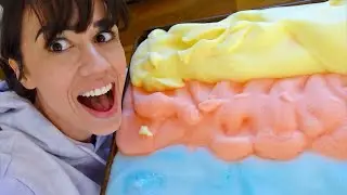 MAKING TIK TOK COLORFUL FOAM!
