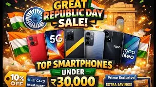 Top 6 Best Smartphones Under ₹30000 Budget January 2026