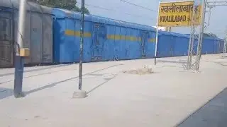 15212-janayak Express   Darbhanga Jn|| Amritsar Junction || Skipped Khalilabad Station || 🚅 #indian