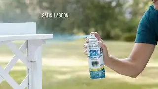 Satin Lagoon Painter&rsquo;s Touch 2X Ultra Cover Spray Paint | Rust-Oleum Color Watch 2021