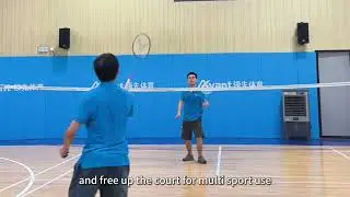 Traditional floormounted basketball hoops take up too much space?